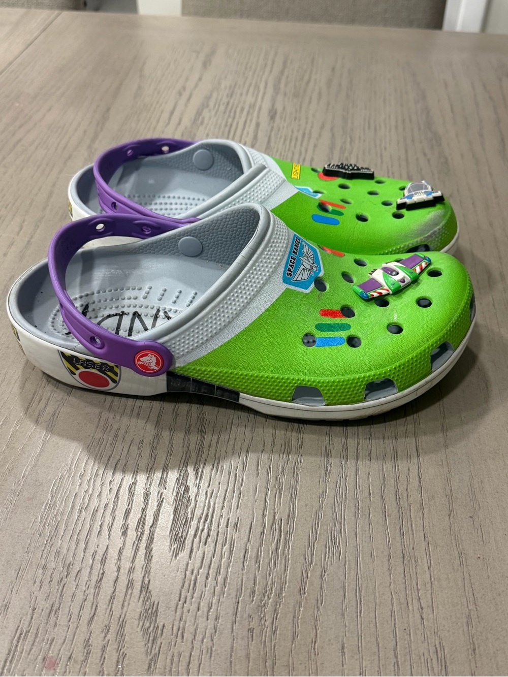 CROCS Green and Purple Men’s Rain & Snow Clog